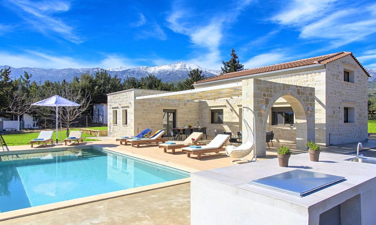Orientem Villa Heated Pool Georgioupoli Exterior foto